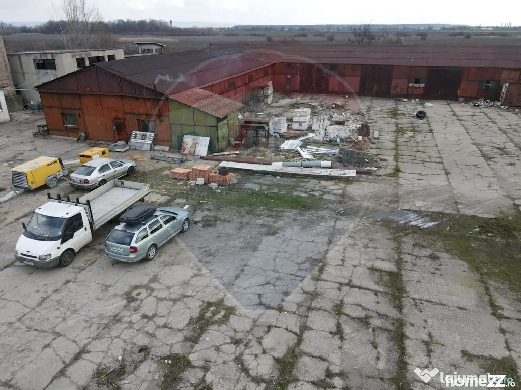 Spațiu industrial hale cu teren in zona Mihai Bravu Ploi...