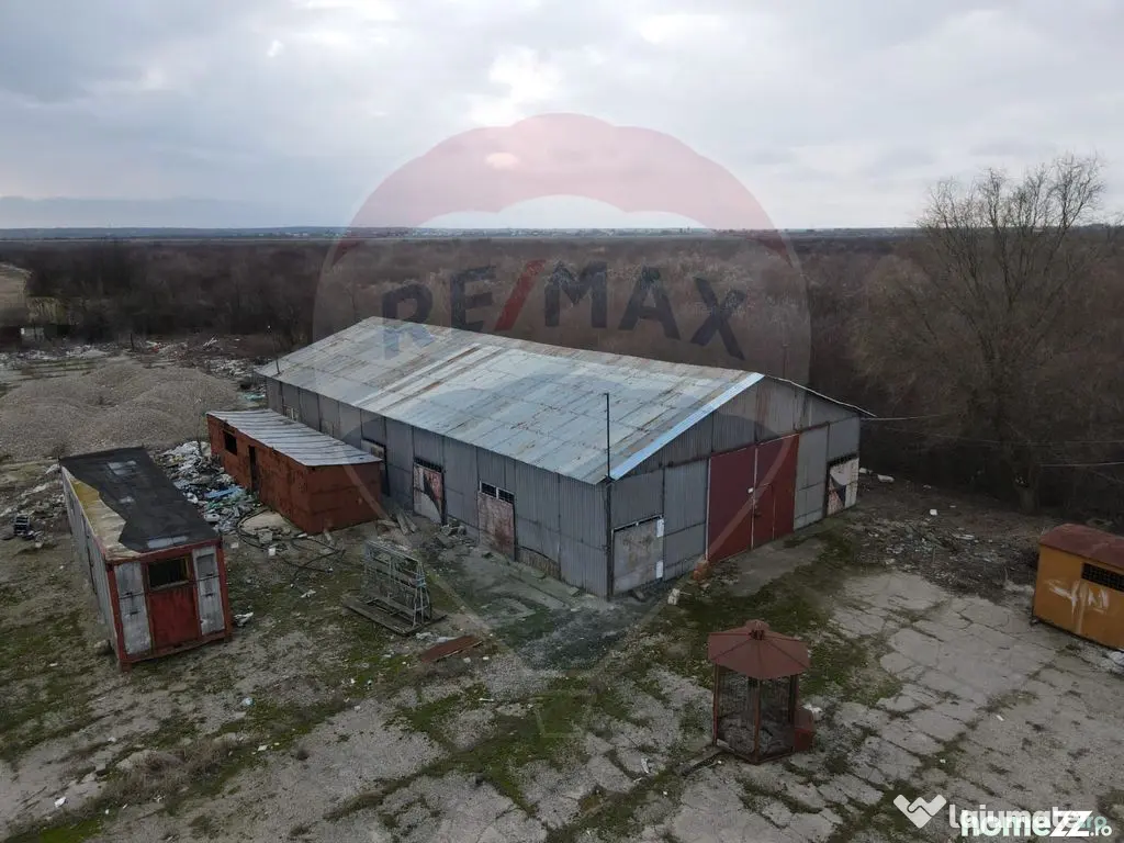 Spațiu industrial hale cu teren in zona Mihai Bravu Ploi...