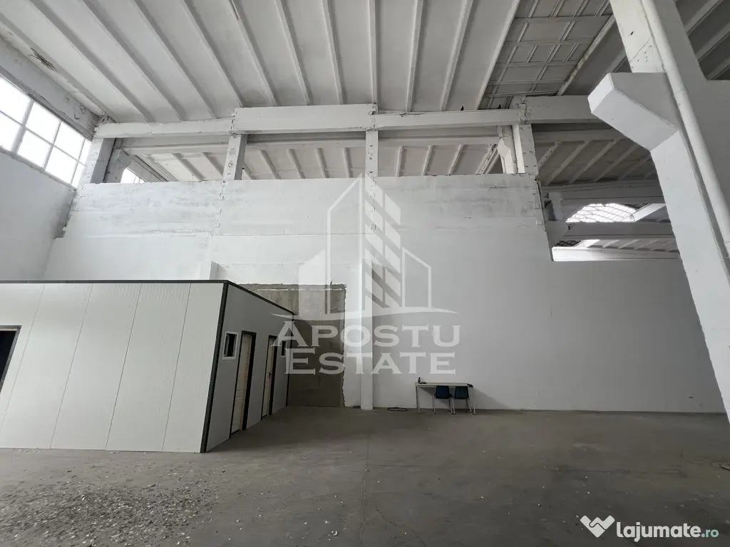 Hala industriala 448 mp cu acces tir - Timisoara (Timis)