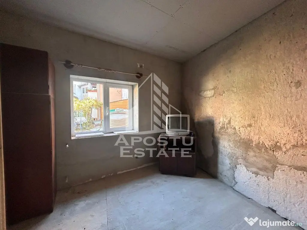 Apartament cu 1 camera la curte comuna cu putini locatari, in Balcescu - Timisoara (Timis)