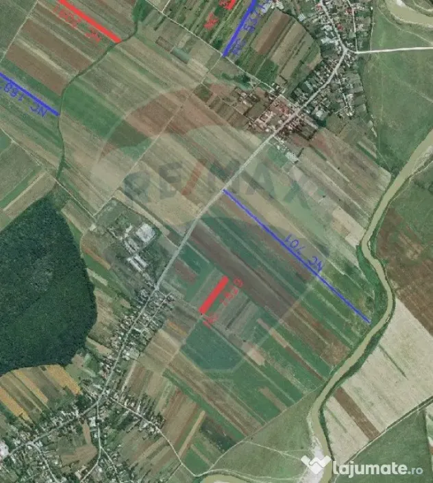 Teren 4,955mp in Nuci Ilfov, la numai 100 m de ultima cas...