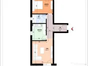 Apartament 2 camere, decomandat, 2 balcoane, gradinita/ scoala/ STB 