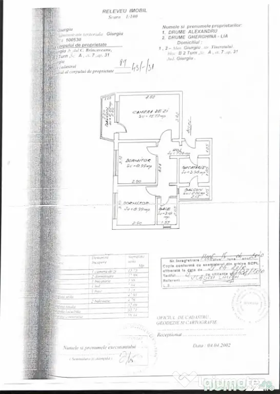 Apartament Primitor în Giurgiu – Etaj 7 din 10, Ideal pen - Giurgiu (Giurgiu)