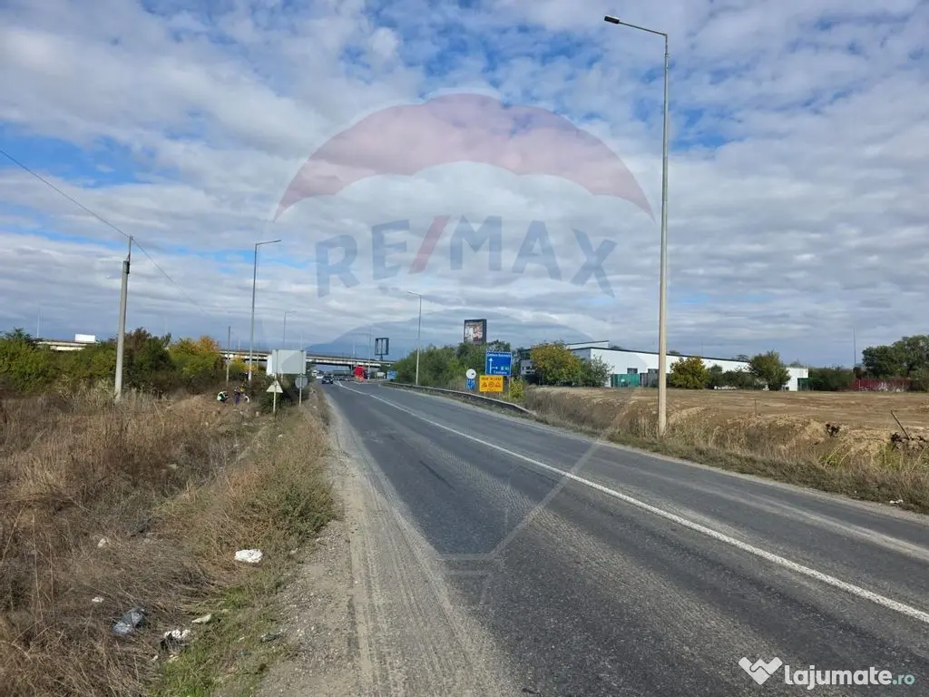 Teren industrial 9993 mp nod Sos. Centura - Autostrada A2...