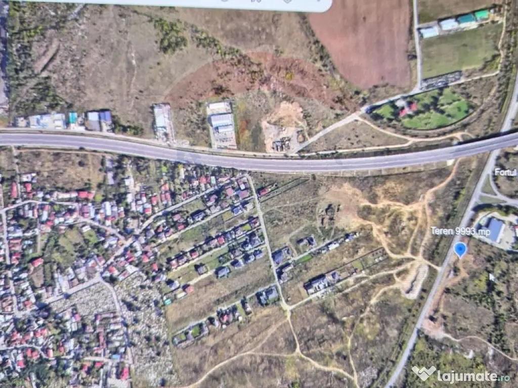 Teren industrial 9993 mp nod Sos. Centura - Autostrada A2...