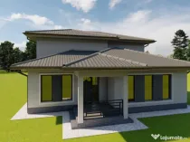 Casă nouă, P+1 – 260 mp utili | finisată la cheie | ter