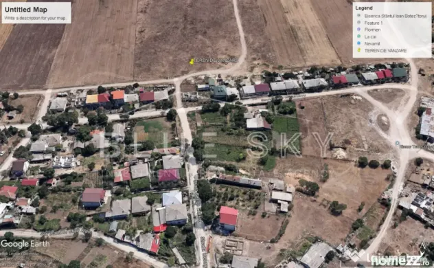 Teren intravilan 5000 mp situat in Techirghiol, langa case - Techirghiol (Constanta)