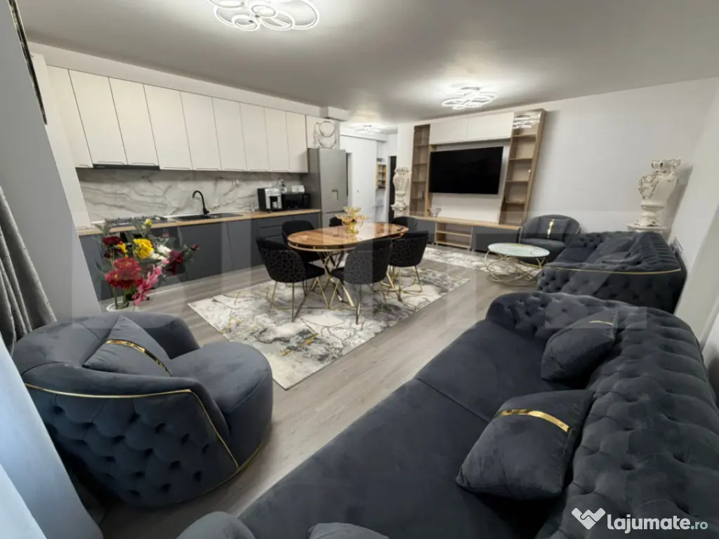 Apartament 3 camere, lux, prima inchiriere, parcare subteran