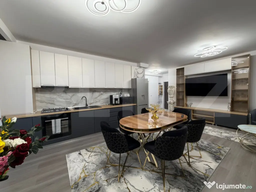 Apartament 3 camere, lux, prima inchiriere, parcare subteran