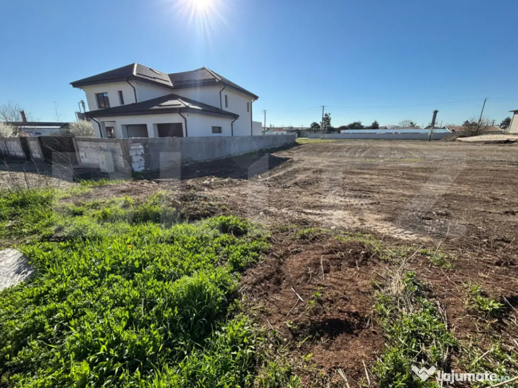 Terenuri intravilane cu PUZ aprobat, utilități la poartă