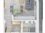 UP Boutique - Pipera Voluntari - APARTAMENT 2 CAMERE finisaj 