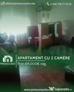 Apartament cu 2 camere ~ zona Brosteni ~ etaj 3 din 4 ~ confort 1 dec