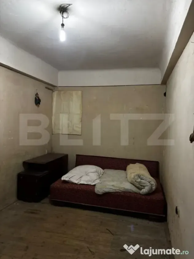 Apartament 1 cameră | Zonă centrală | Demisol înalt | Cu