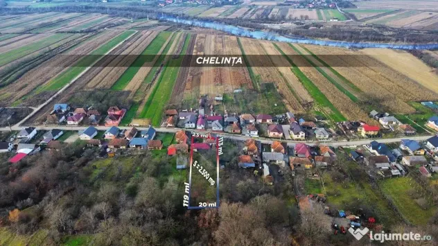 Casa de vanzare in Chelinta, jud. Maramures – teren gen...