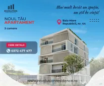 COMISION 0% - Apartamente cu 3 camere - Bdul Republicii 44, Baia Mare