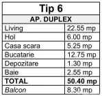 3cam.dec. duplex+terasa la et.7-8/5min metrou Berceni