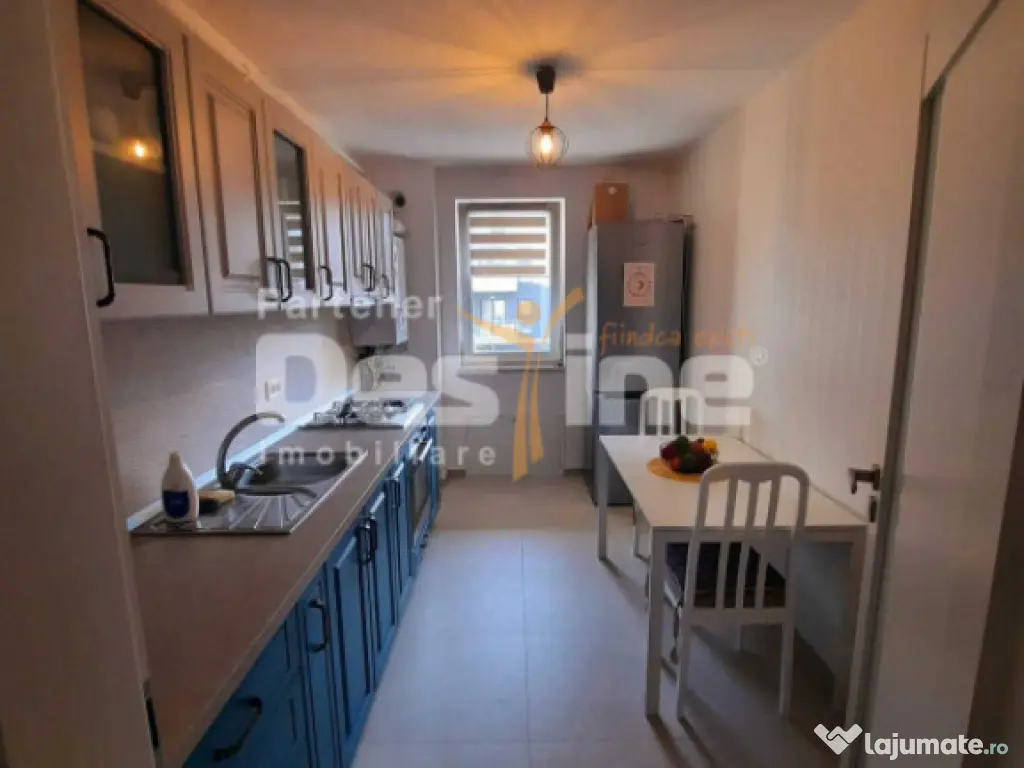 Apartament cu 2 camere, suprafata de 59 mp, incalzire in par