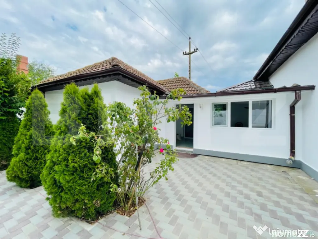 Casa pe plan parter, 4 camere, teren 400 mp, Popoveni - Craiova (Dolj)