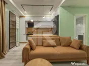 Apartament nou cu grădină 50mp, piscină și 3 locuri parc 