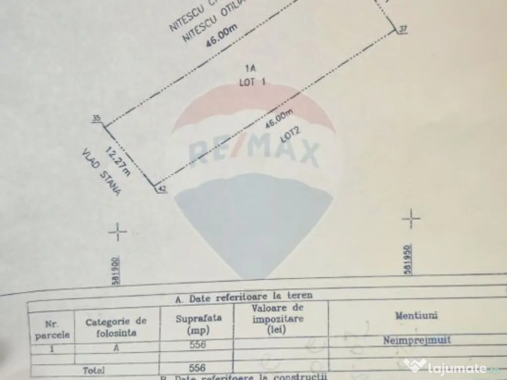 Teren rezidențial de vanzare Bragadiru
