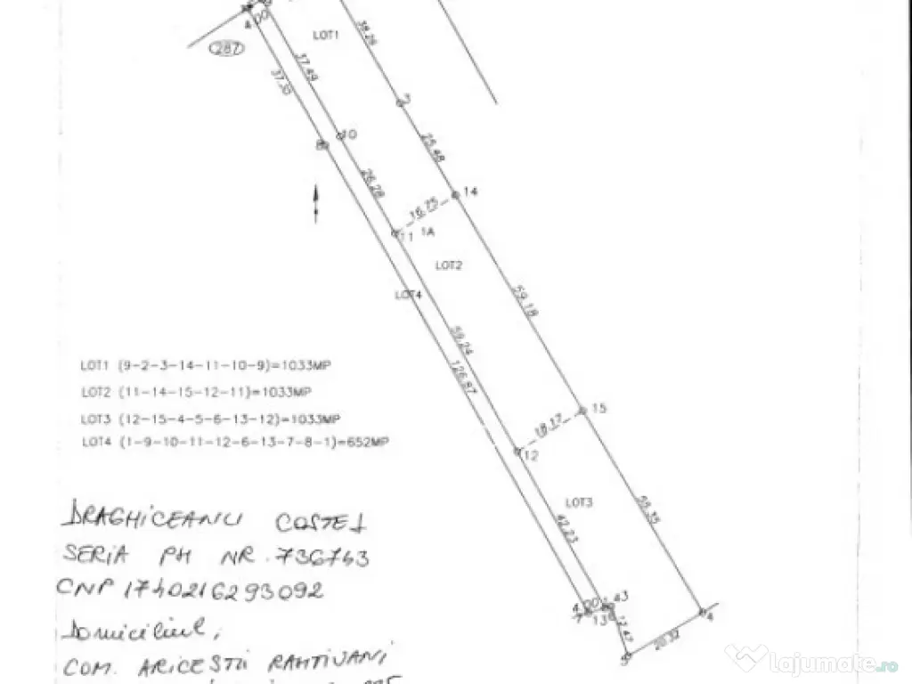 Teren vintravilan Aricesti -Stoenesti