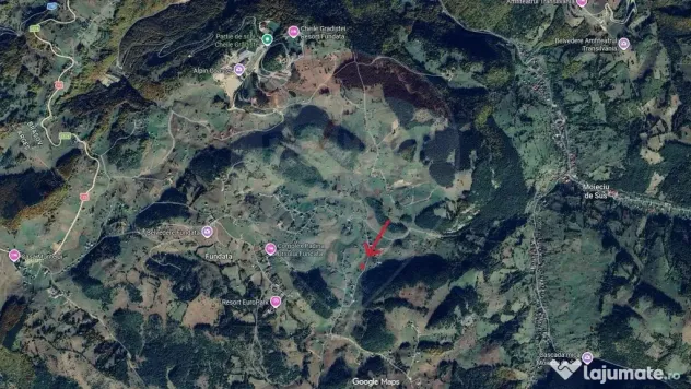 Teren intravilan | 1380 mp | Fundata