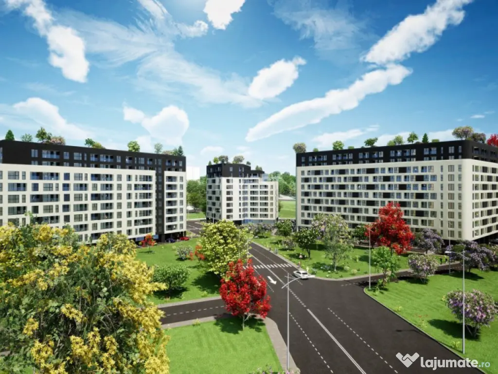 Tătărași - Apartamente SMART cu 2 camere în bloc nou, co