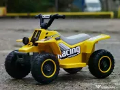 ATV electric pentru copii, Kinderauto BBH-029 35W 6V cu telecomanda Yellow 