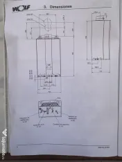 Centrala termică WOLF 28 kW 
