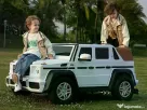 Masinuta electrica pentru 2 copii Mercedes G650 Maybach XXL 24V 14Ah White