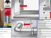 Wurth Purlogic Top 1K spuma profesionala gri de montaj