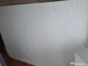 Vand Saltea otopedica 130/190/h25, din arcuri otel carbon, vara-iarna.