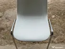Scaun Plastic-Inox