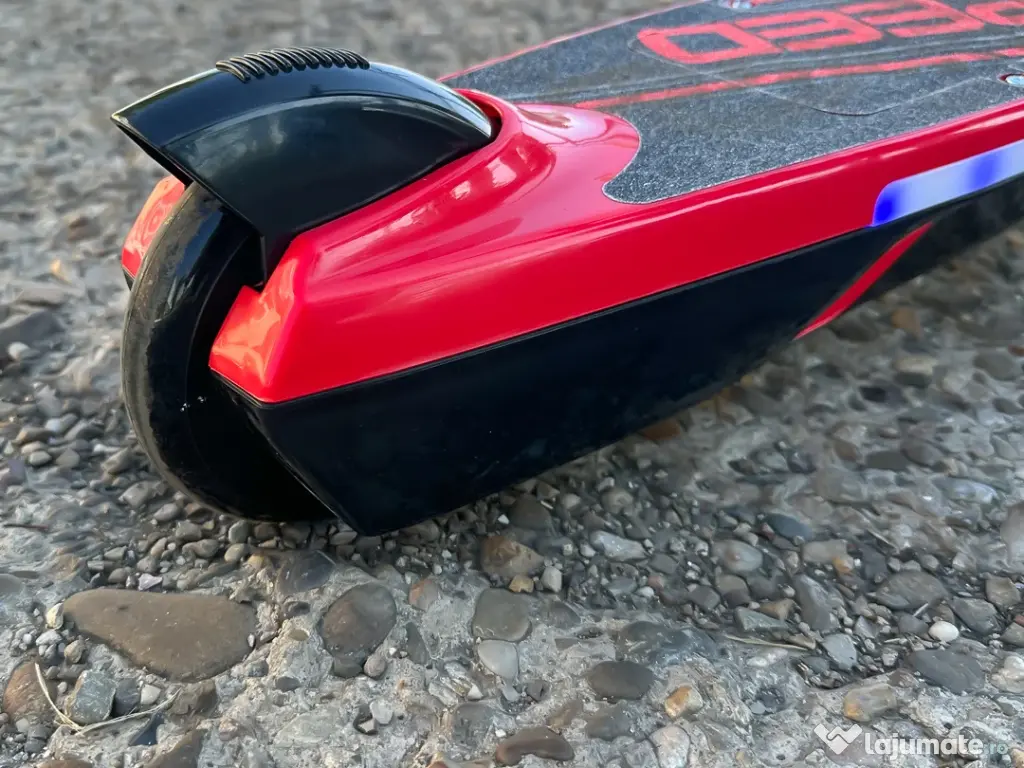 Trotineta electrica Kinderauto BJKL168, 45W, 12V 7Ah roti moi RED