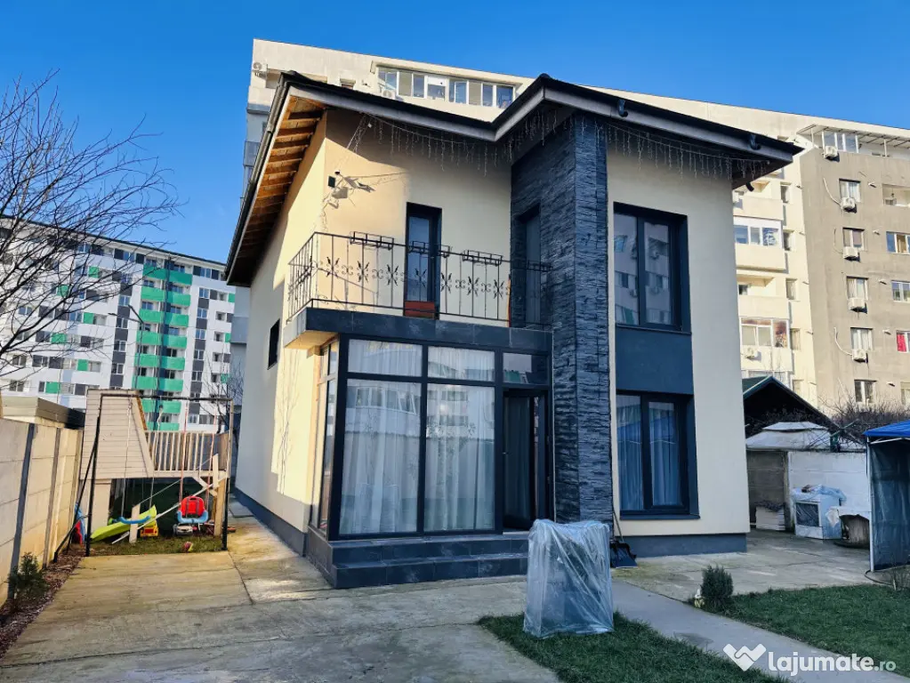 Vila cocheta, individuala, 156 mp construiti, 405 mp teren R