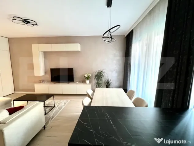 Apartament 2 camere, 57mp, gradina 77 mp, zona The Office -
