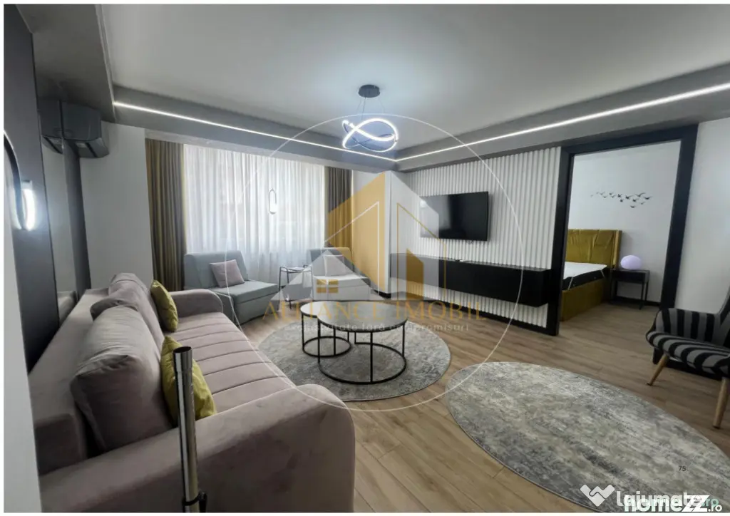 Închiriere apartament 2 camere, mobilat modern – B-dul R