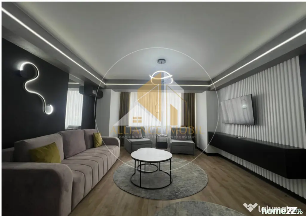 Închiriere apartament 2 camere, mobilat modern – B-dul R