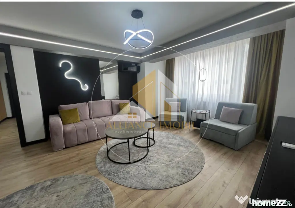 Închiriere apartament 2 camere, mobilat modern – B-dul R