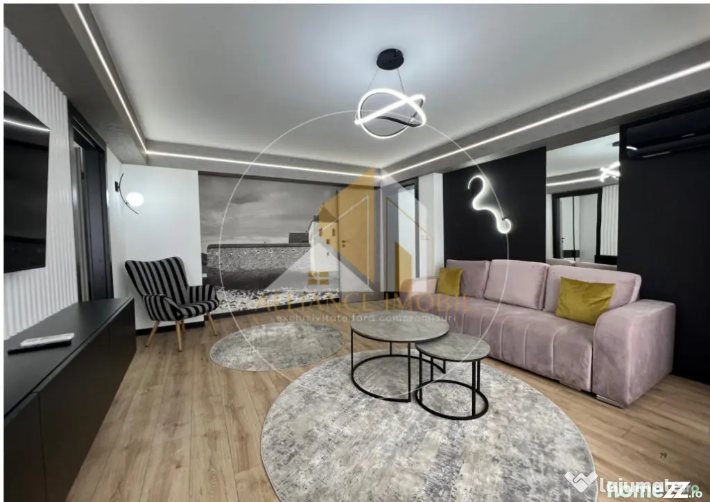 Închiriere apartament 2 camere, mobilat modern – B-dul R