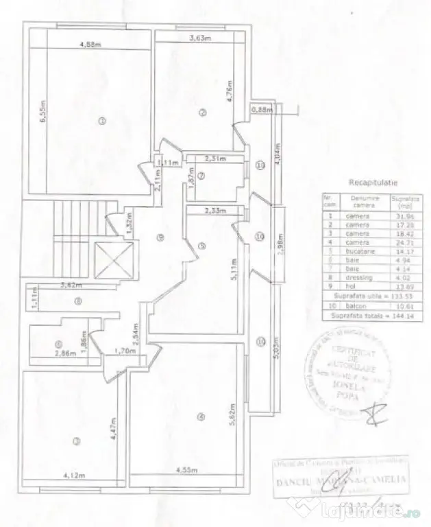 Penthouse 4 camere 134MP | Bucurestii Noi | Loc parcare | Bo