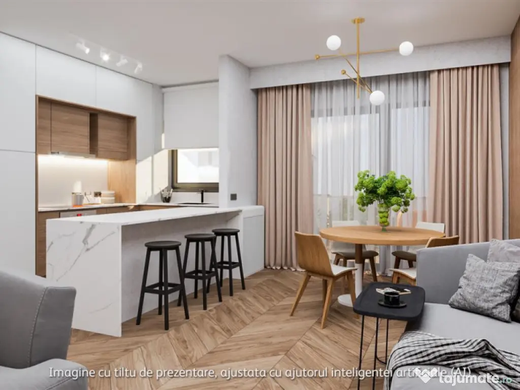 Apartament 2 Camere, Balcon Spatios, Rahova