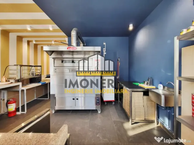 Cafe/pizzerie stradala-dotari full-100m metrou Mihai Bravu-p