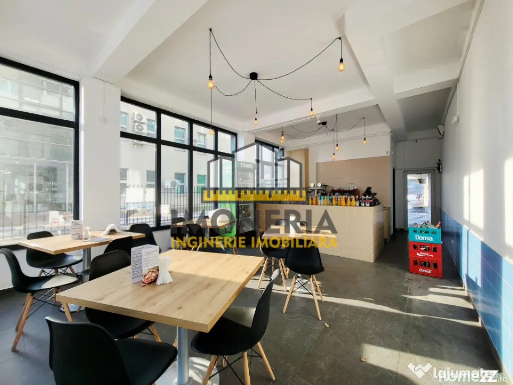 Cafe/pizzerie stradala-dotari full-100m metrou Mihai Bravu-p