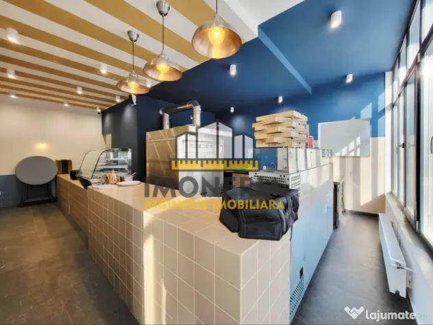 Cafe/pizzerie stradala-dotari full-100m metrou Mihai Bravu-p