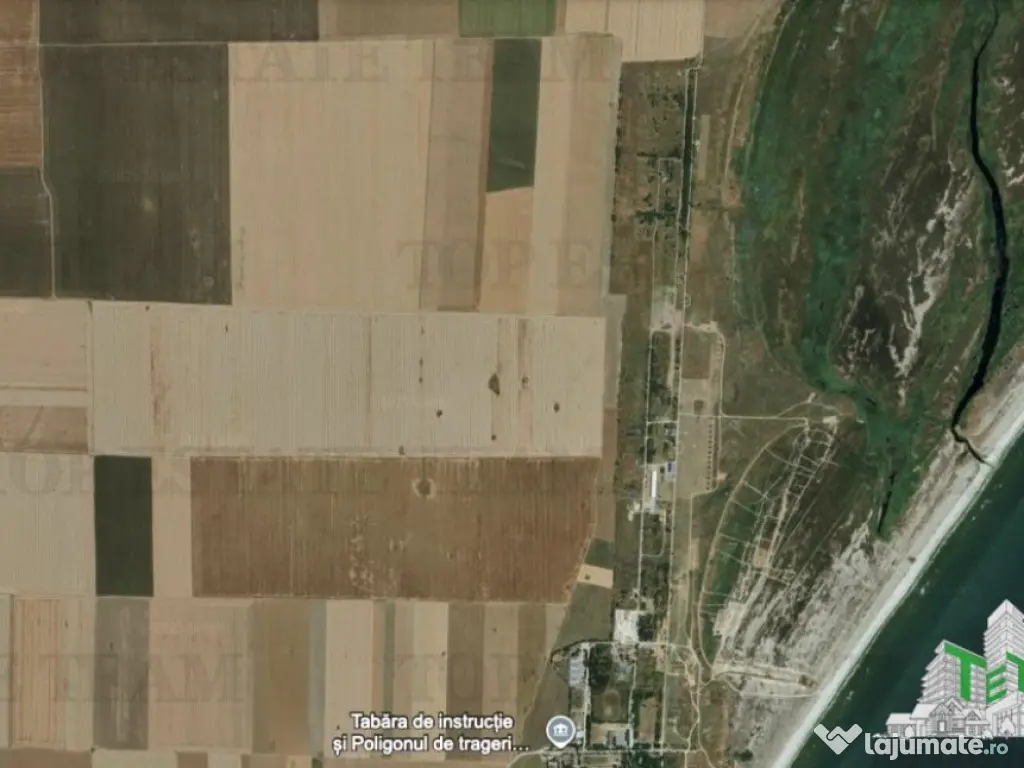 Teren extravilan 5000 mp Corbu, cu deschidere pe 3 laturi