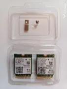 Placă wireless Wi-Fi 6E Intel AX210 NGW M.2/NGFF, Bluetooth 5.3, 5,8 Gbps - NOU