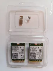 Placă wireless Wi-Fi 6E Intel AX210 NGW M.2/NGFF, Bluetooth 5.3, 5,8 Gbps - NOU 