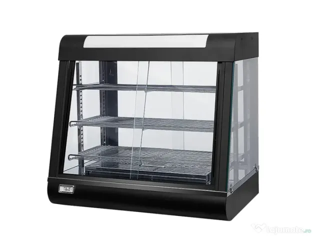 Vitrina calda pe 3 niveluri - 66 cm