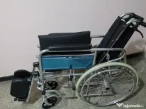 Scaun rulant pntru persoane cu dizabilitati, cu spatar rabatabil